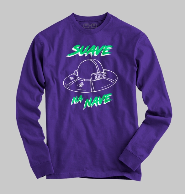 Camiseta Suave Na Nave